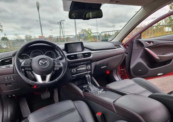 Mazda 6 cena 59900 przebieg: 188000, rok produkcji 2015 z Pruszków małe 631